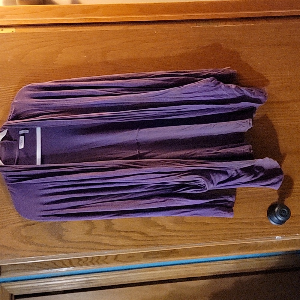 LOGO Jacket in slub knit.  LS.  Size M.  EUC.